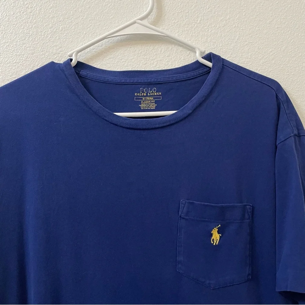 Polo Ralph Lauren classic fit pocket t shirt blue medium